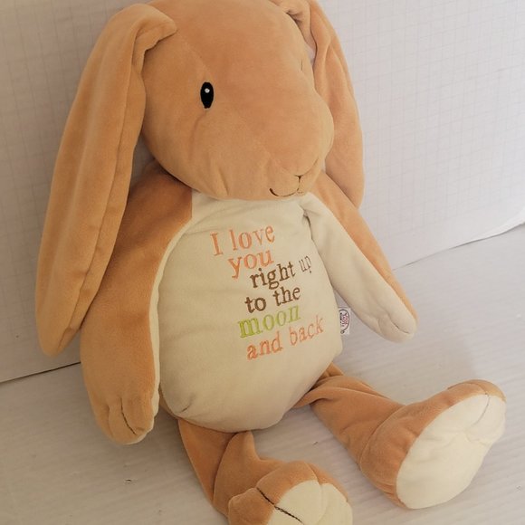 Big Plush Doll Guess How Much I love You Floppy Bunny Rabbit Sam McBratney 22" - Picture 11 of 13